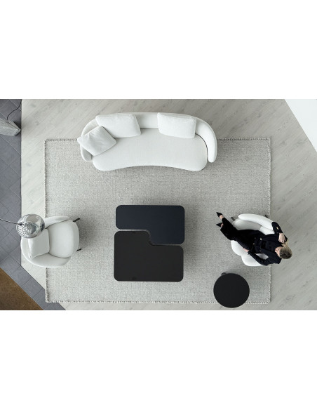 Orbis White Sofa (Expo Offer) Poliform - 7