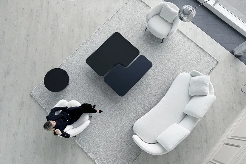 Divano Orbis bianco (Offerta Expo) Poliform - 8