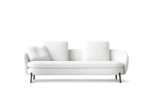 Canapé Orbis blanc (Offre Expo) Poliform - 9