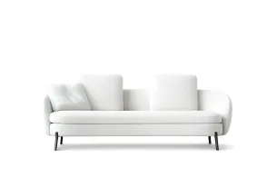 Divano Orbis bianco (Offerta Expo) Poliform - 9