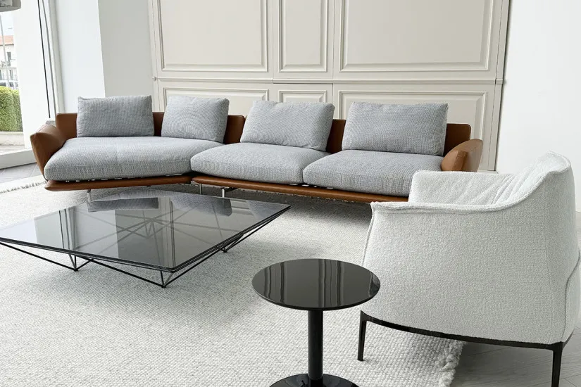 Get Back Sofa With Chaise Longue (Expo Offer) Poltrona Frau - 5