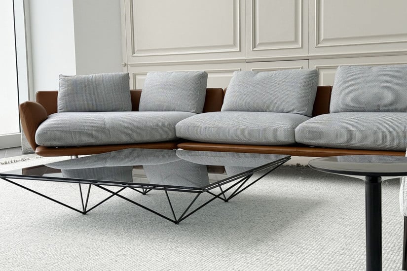 Divano Get Back con penisola (Offerta Expo) Poltrona Frau - 7