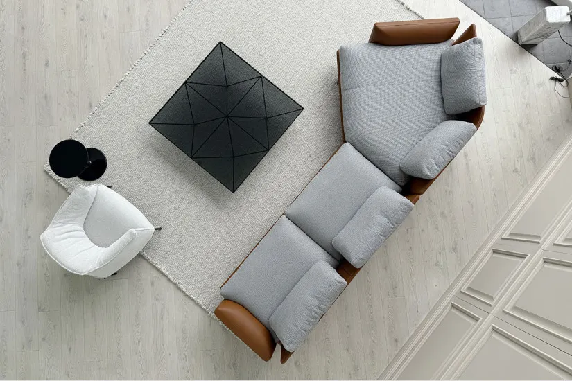 Get Back Sofa With Chaise Longue (Expo Offer) Poltrona Frau - 8