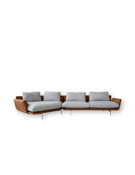 Get Back Sofa With Chaise Longue (Expo Offer) Poltrona Frau - 10