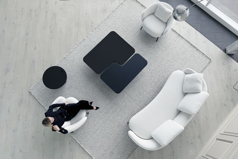 Poltrona Orbis bianca (Offerta Expo) Poliform - 6