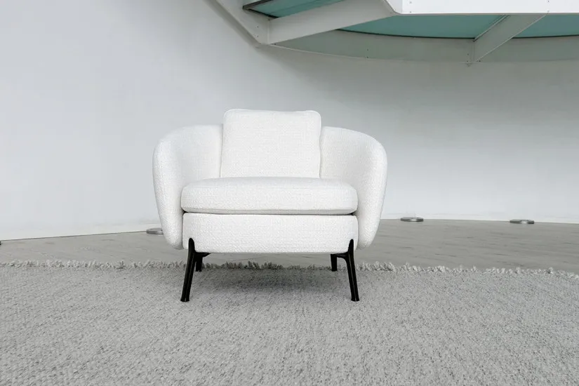 Fauteuil Orbis blanc (Offre Expo) Poliform - 2