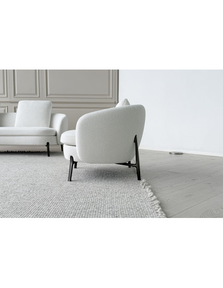 Fauteuil Orbis blanc (Offre Expo) Poliform - 3