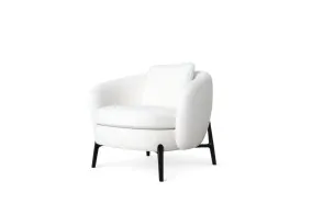 Fauteuil Orbis blanc (Offre Expo) Poliform - 7