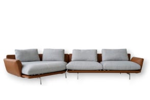 Canapé Get Back avec chaise longue (Offre Expo) Poltrona Frau | Achats en Ligne