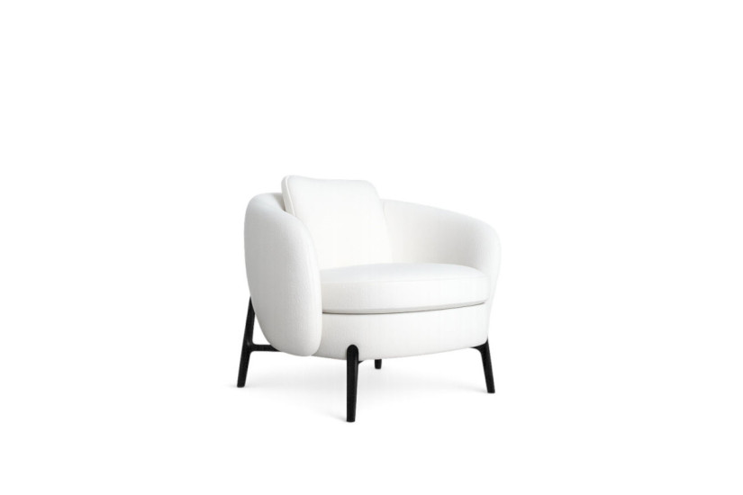 Poliform Orbis White Armchair (Expo Offer) | Online Shop