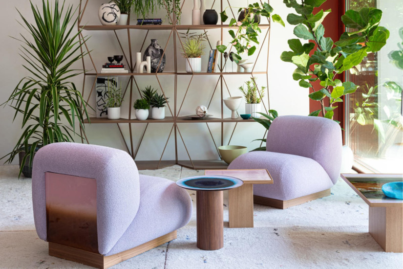 イタリア　チェアー　MOROSO モローゾ DIESEL LIVING with MOROSO LONGWAVE ARMCHAIR / ディーゼルリビング