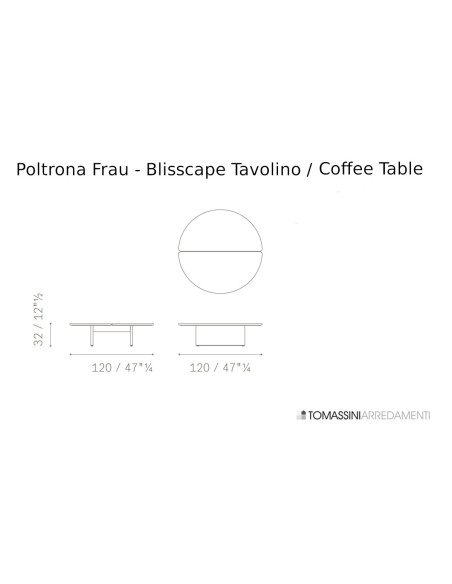 Poltrona Frau Blisscape Coffee Table | Online Shop
