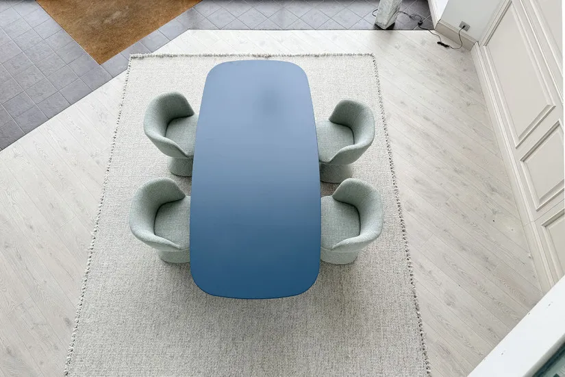 Tobi-Ishi Blue Table (Expo Offer) B&B Italia - 5