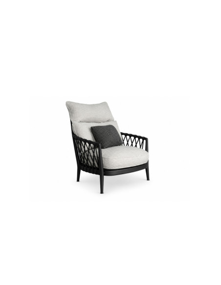 Fauteuil d'extérieur Erica blanc (Offre Expo) - B&B Italia