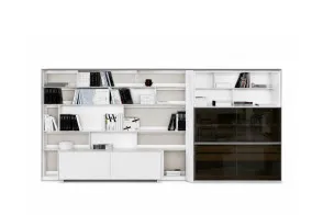 Meuble de Rangement Flat.C en laqué blanc (Offre Expo) B&B Italia - 6