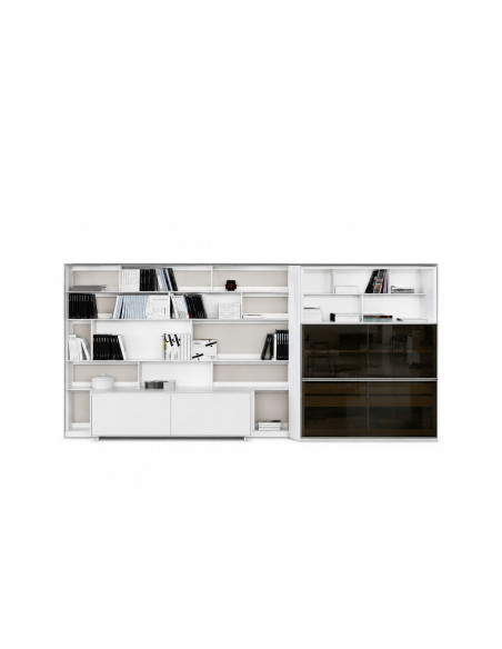 Flat.C White Lacquered Storage Unit (Expo Offer) B&B Italia - 6
