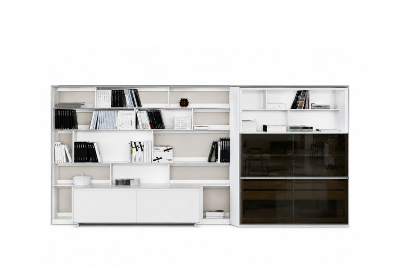 Flat.C White Lacquered Storage Unit (Expo Offer) B&B Italia - 6