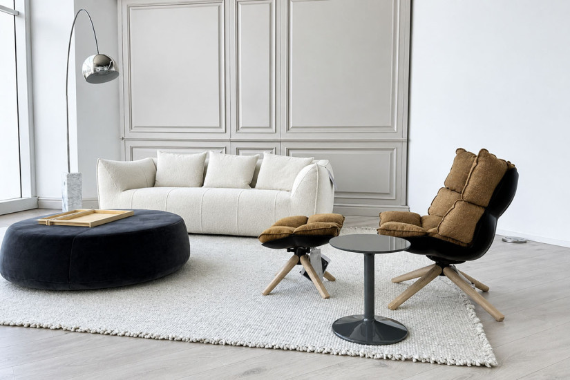 Le Bambole - Granbambola White Fabric Sofa B&B Italia - 6