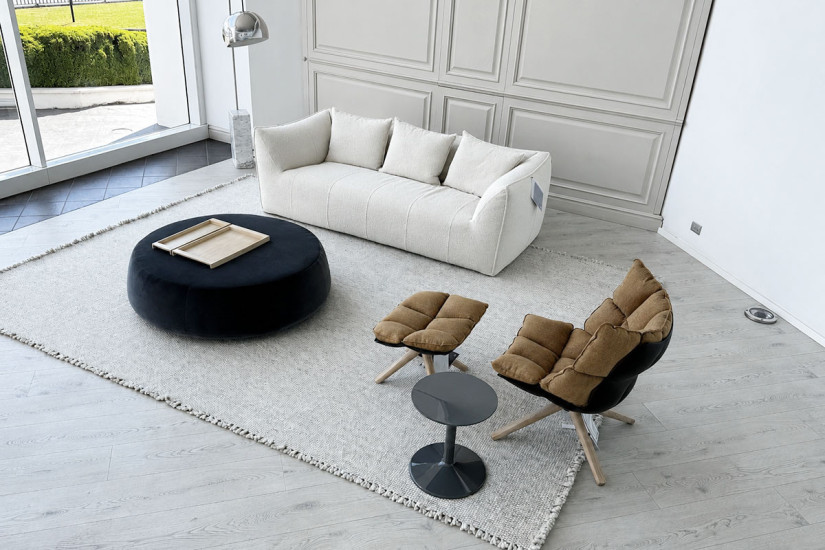 Le Bambole - Granbambola White Fabric Sofa B&B Italia - 8