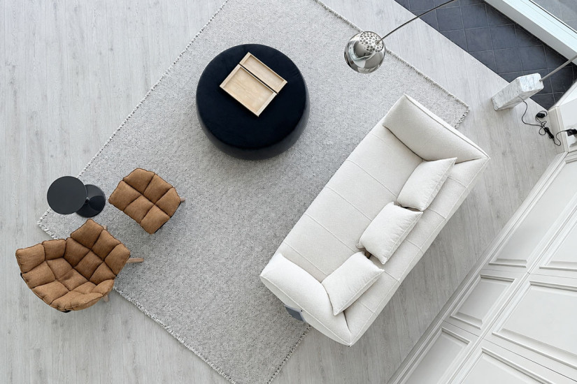 Le Bambole - Granbambola White Fabric Sofa B&B Italia - 9