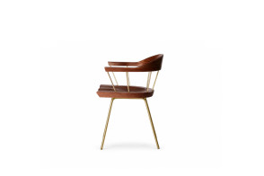 Chaise Spindle BassamFellows - 1 2