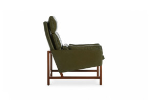 Fauteuil Wood Frame Lounge BassamFellows - 1 2