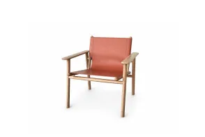 Cordoba Orange Leather Armchair B&B Italia - 6