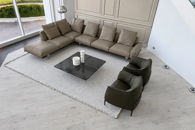 Let It Be Beige Sofa (Expo Offer) Poltrona Frau - 5