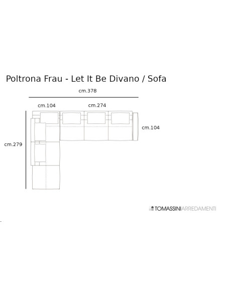 Divano Let It Be beige (Offerta Expo) Poltrona Frau - 11