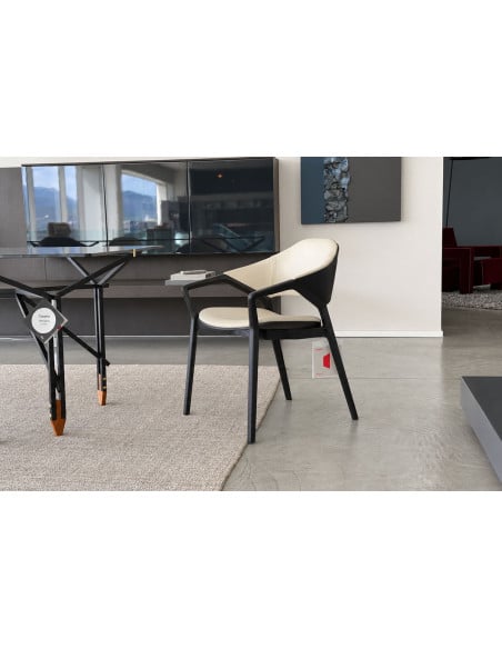 Chaise Ico blanche (Offre Expo) Cassina - 2