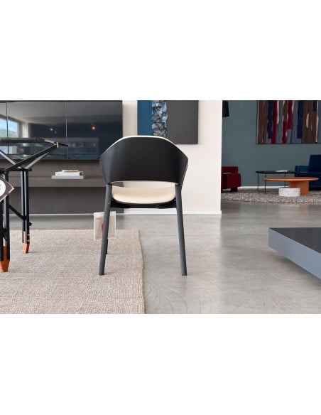 Chaise Ico blanche (Offre Expo) Cassina - 4