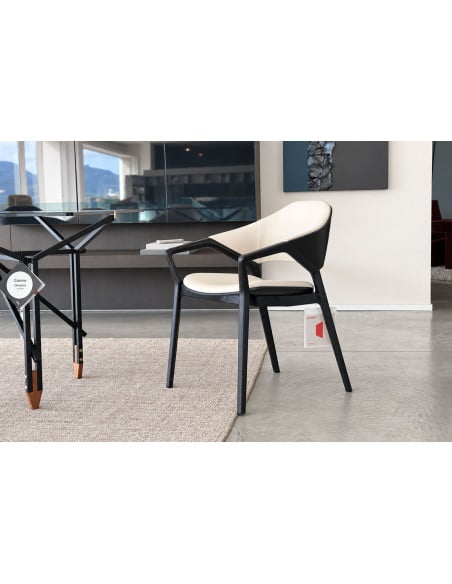 Chaise Ico blanche (Offre Expo) Cassina - 6