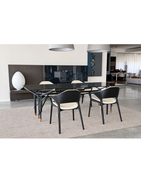 Chaise Ico blanche (Offre Expo) Cassina - 7