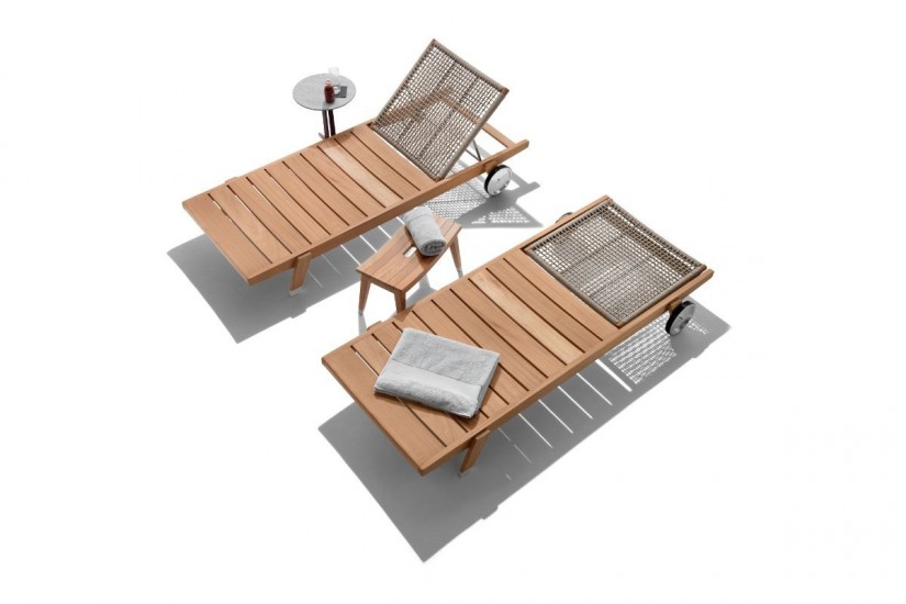 Lettino da esterno Hora Sexta