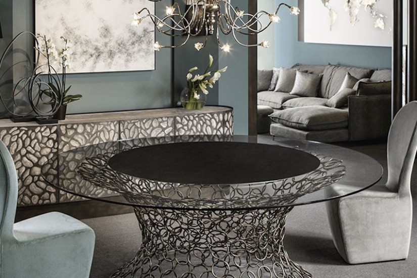 Mondrian Art Form Table