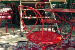 Chaise d'extérieur 1900