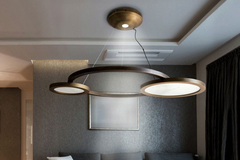 Eclisse ceiling lamp