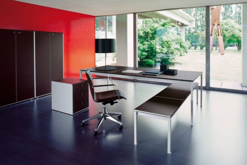 Bureau Directionnel Bianconero Corium Oak