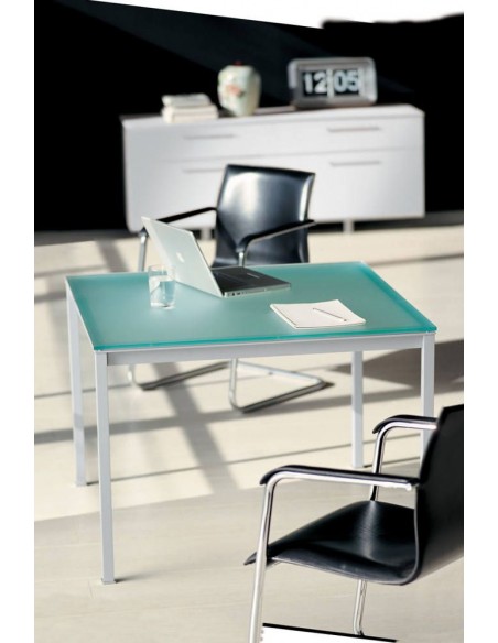 Bianconero Corium Oak Executive Desk