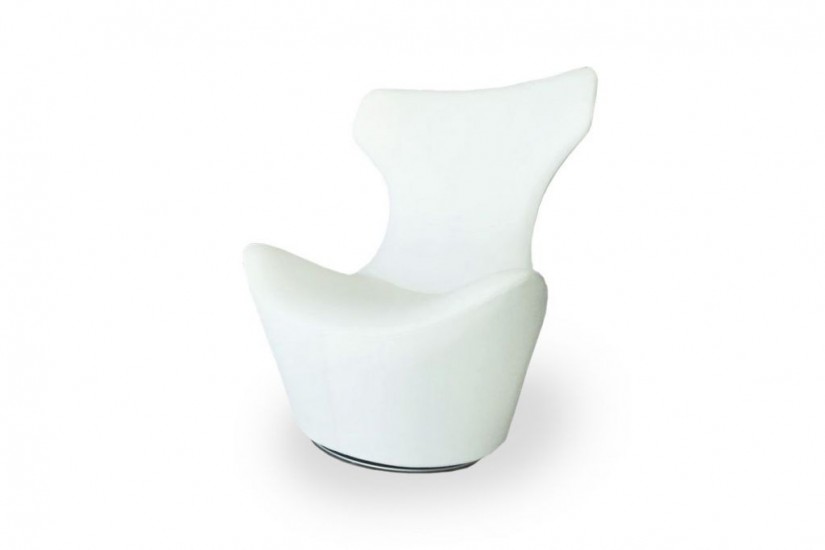 Fauteuil Grande Papilio couleur blanche (Offre Expo)