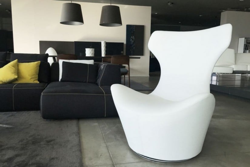 Poltrona Grande Papilio colore bianco (Offerta Expo)