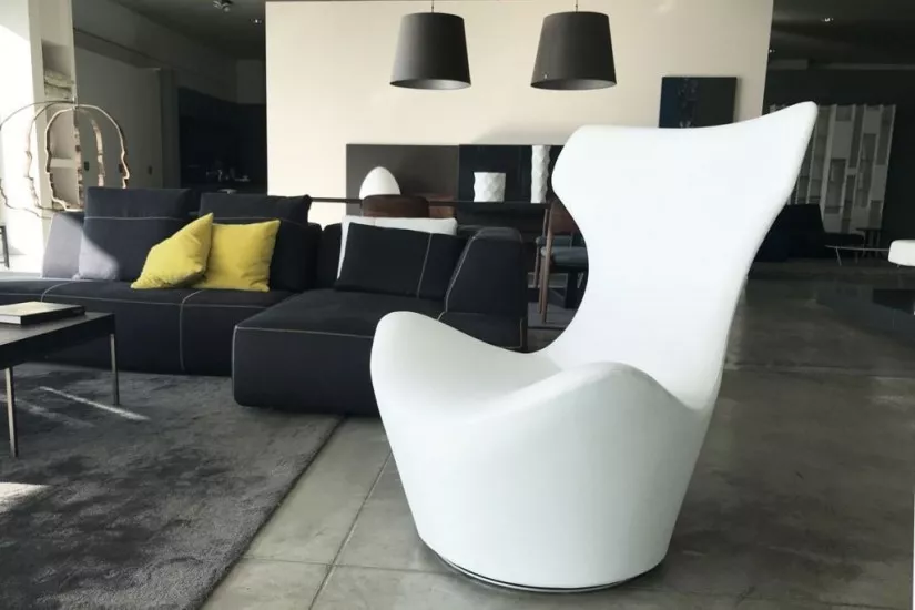 Poltrona Grande Papilio colore bianco (Offerta Expo)