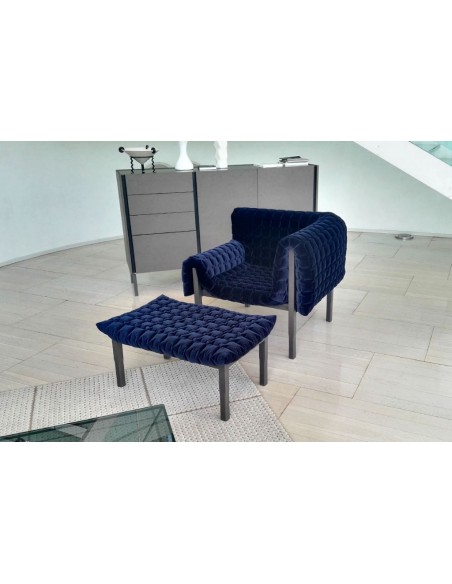 Ruché Armchair and Pouf (Expo Offer)