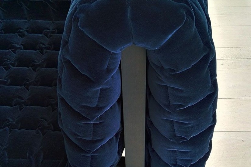 Poltrona e Pouf Ruché (Offerta Expo)