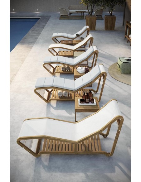 Lettino per esterno Infinity