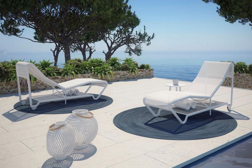 Lettino per esterno Wind