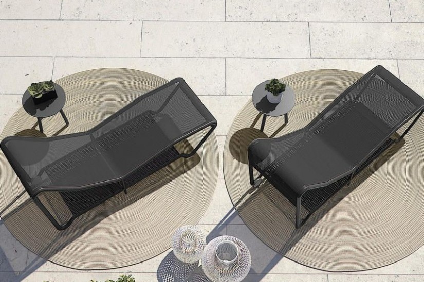 Lettino per esterno Wind