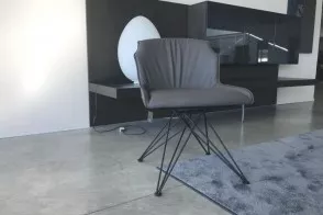 Sedia Flaminia colore grigio scuro (Offerta Expo) 2