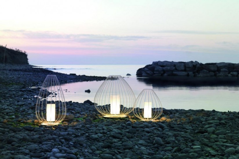 Cell Outdoor Floor Lamp