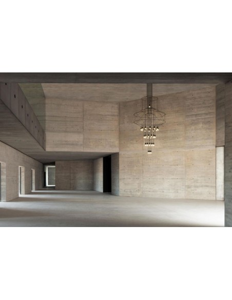 Wireflow Chandelier Suspension Lamp